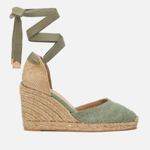 Castaner Women's Carina Espadrille Wedged Sandals - Oliva
