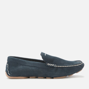 UGG Men's Henrick Stripe Perf Driver Shoes - Navy