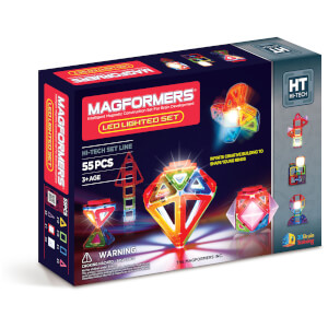 Magformers LED Lighted Set - 55 Pieces