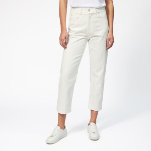 Whistles Women's Hollie Straight Leg Jeans - White