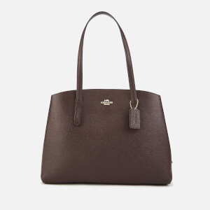 Coach Women's Polished Pebble Leather Charlie 40 Holdall - Oxblood