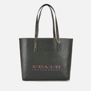 Coach Women's Crossgrain Leather 195 Tote Bag - Black