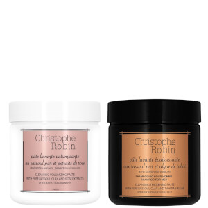 Christophe Robin Cleansing Volumizing Paste 250ml and Thickening Paste 250ml (Worth £80): Image 1