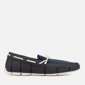 Swims Men's Braided Lace Loafers - Navy/White