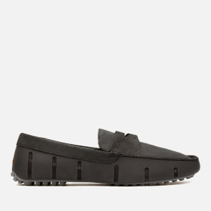Swims Men's Penny Lux Driver Loafers - Black/Grey