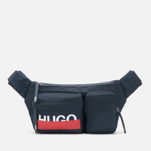 HUGO Men's Roteliebe Cross Body Bag - Navy