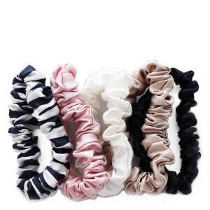 Slip Silk Midi Scrunchies - Multi (Pack of 5)