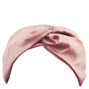 Slip Silk Twist Headband - Pink