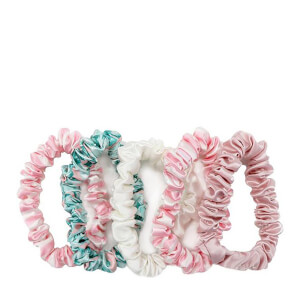Slip Silk Hollywood Hills Midi Scrunchies - Multi (Pack of 5)