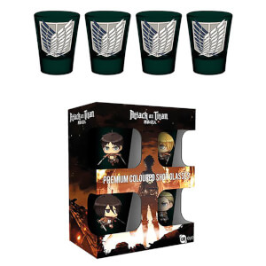 Attack on Titan Season 2 Shot Glasses