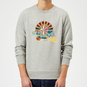 Captain Marvel Star Power Sweatshirt - Grey