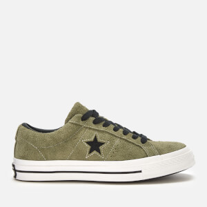 Converse Men's One Star Ox Trainers - Field Surplus/Black/White