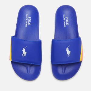 Polo Ralph Lauren Kids' Fletcher Slide Sandals - Royal/White PP