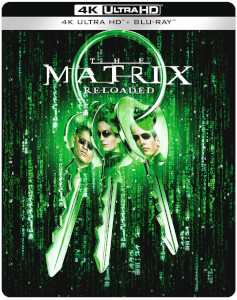 Matrix Reloaded - 4K Ultra HD Zavvi Exclusive Steelbook (Includes Blu-ray)