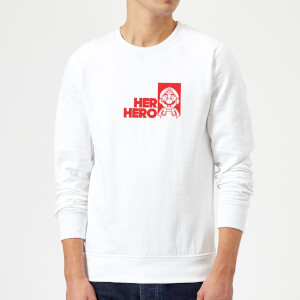 Super Mario Her Hero Sweatshirt - White