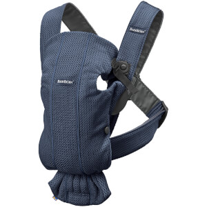 BABYBJÖRN Baby Mini 3D Mesh Carrier - Navy Blue