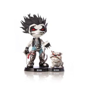Iron Studios DC Comics Mini Co. PVC Figure Lobo & Dawg 16 cm