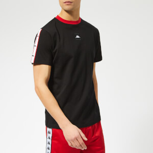 Kappa Men's Authentic Japan Barta Short Sleeve T-Shirt - Black