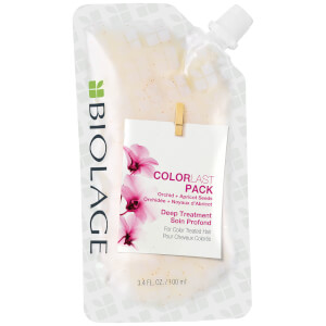 Biolage ColorLast Coloured Hair Mask Deep Treatment Pack Colour Protect Mask for Coloured Hair 100ml