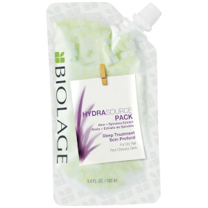 Biolage HydraSource Dry Hair Deep Treatment Pack Hydrating Mask for Dry Hair 100ml