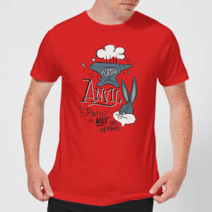 Looney Tunes ACME Anvil Men's T-Shirt - Red