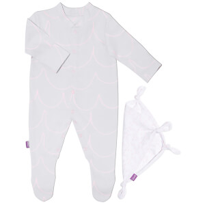 Snüz Baby Sleepsuit and Comforter Gift Set (0-3m) - Wave Rose
