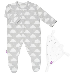 Snüz Baby Sleepsuit and Comforter Gift Set (0-3m) - Cloud Nine