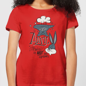 Looney Tunes ACME Anvil Women's T-Shirt - Red