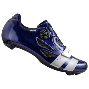 Lake CX176 Road Shoes - Navy Blue/White