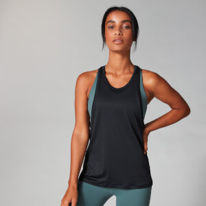 Myprotein Mesh Tech Tank Top - Black