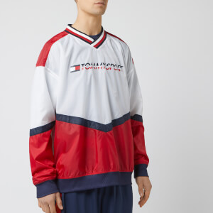 Tommy Hilfiger Sport Men's Pull Over Jacket - True Red