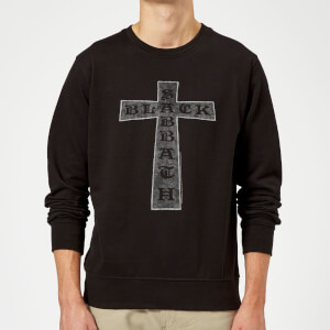 Black Sabbath Cross Sweatshirt - Black