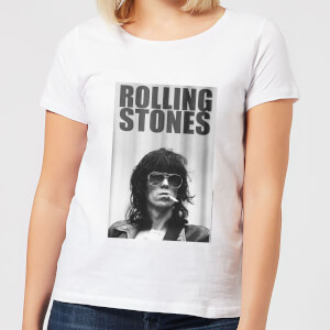 Rolling Stones Keith Smoking Women's T-Shirt - White