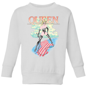 Queen Vintage Tour Kids' Sweatshirt - White