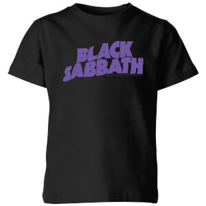 Black Sabbath Logo Kids' T-Shirt - Black