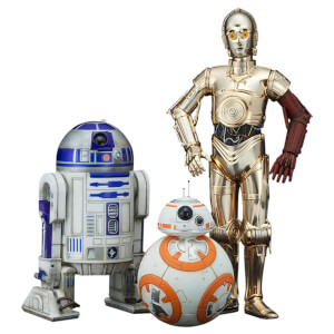 Kotobukiya Star Wars: The Force Awakens C-3PO and R2-D2 with BB-8 ArtFX+ Statue