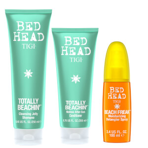 TIGI Bed Head Summer Care Shampoo, Conditioner and Detangler Set