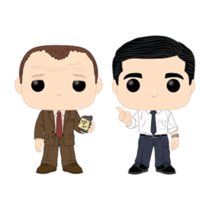 The Office Toby vs. Michael 2 Pack Pop! Vinyl Figure