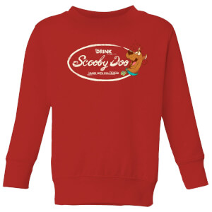 Scooby Doo Cola Kids' Sweatshirt - Red