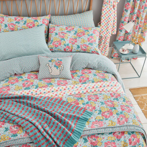 Helena Springfield Mary Jane Duvet Cover Set - Duck Egg