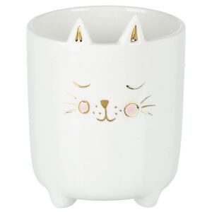 Parlane Porcelain Cat Planter
