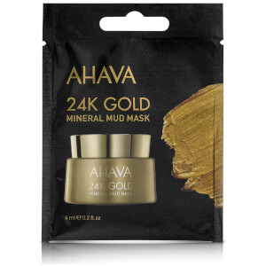 AHAVA Single Use 24K Gold Mineral Mud Mask 6ml