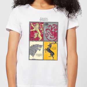 Game of Thrones Houses dames t-shirt - Wit