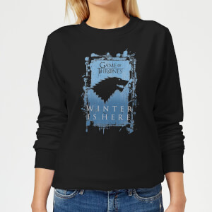 Game of Thrones Winter Is Here dames trui - Zwart
