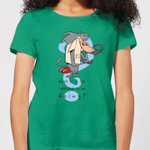 I Am Weasel What Is It I.R. Supposed To Be Doing? Women's T-Shirt - Kelly Green