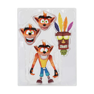 Figurine articulée Crash Bandicoot Ultra Deluxe – (18 cm) – NECA