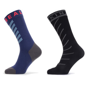 Sealskinz Warm Weather Mid Length Socks with Hydrostop