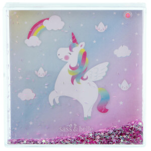 Sass & Belle Rainbow Unicorn Glitter Photo Frame