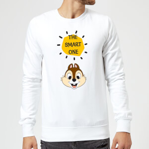 Disney Chip 'N' Dale The Smart One Sweatshirt - White