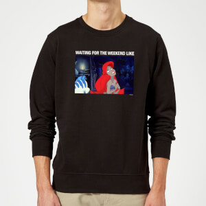 Disney Little Mermaid Weekend Wait Sweatshirt - Black